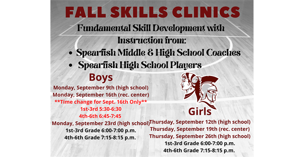 Fall Skills Clinics